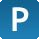 large private parking 